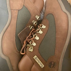 Timberland men’s shoes brown\dark green